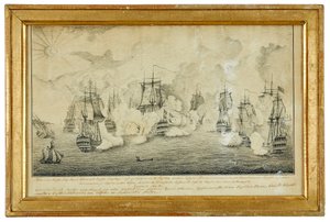 The Battle of Ordford Ness by Unbekannt Unbekannt